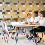 Meeting room in Dubai co working space