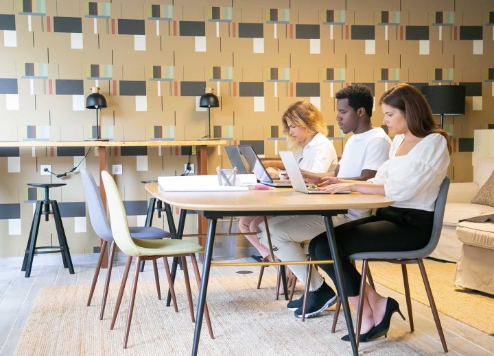 Meeting room in Dubai co working space