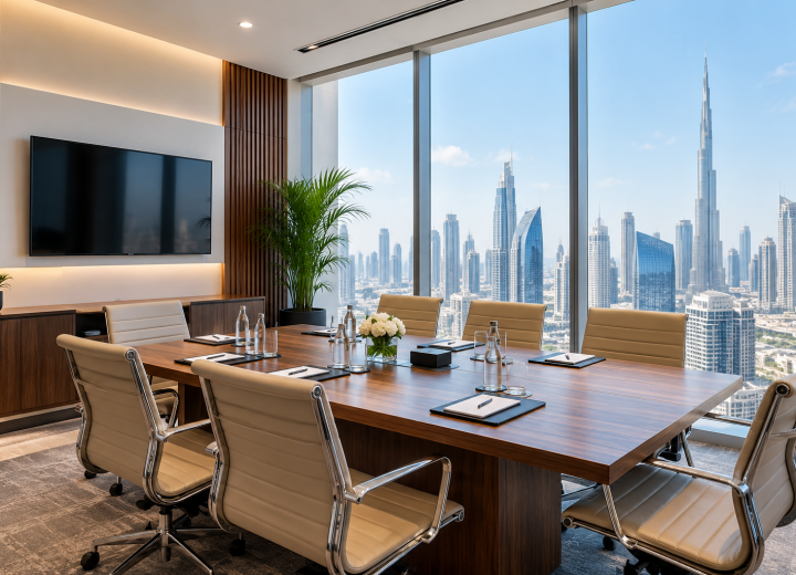 Meeting room rental in dubai